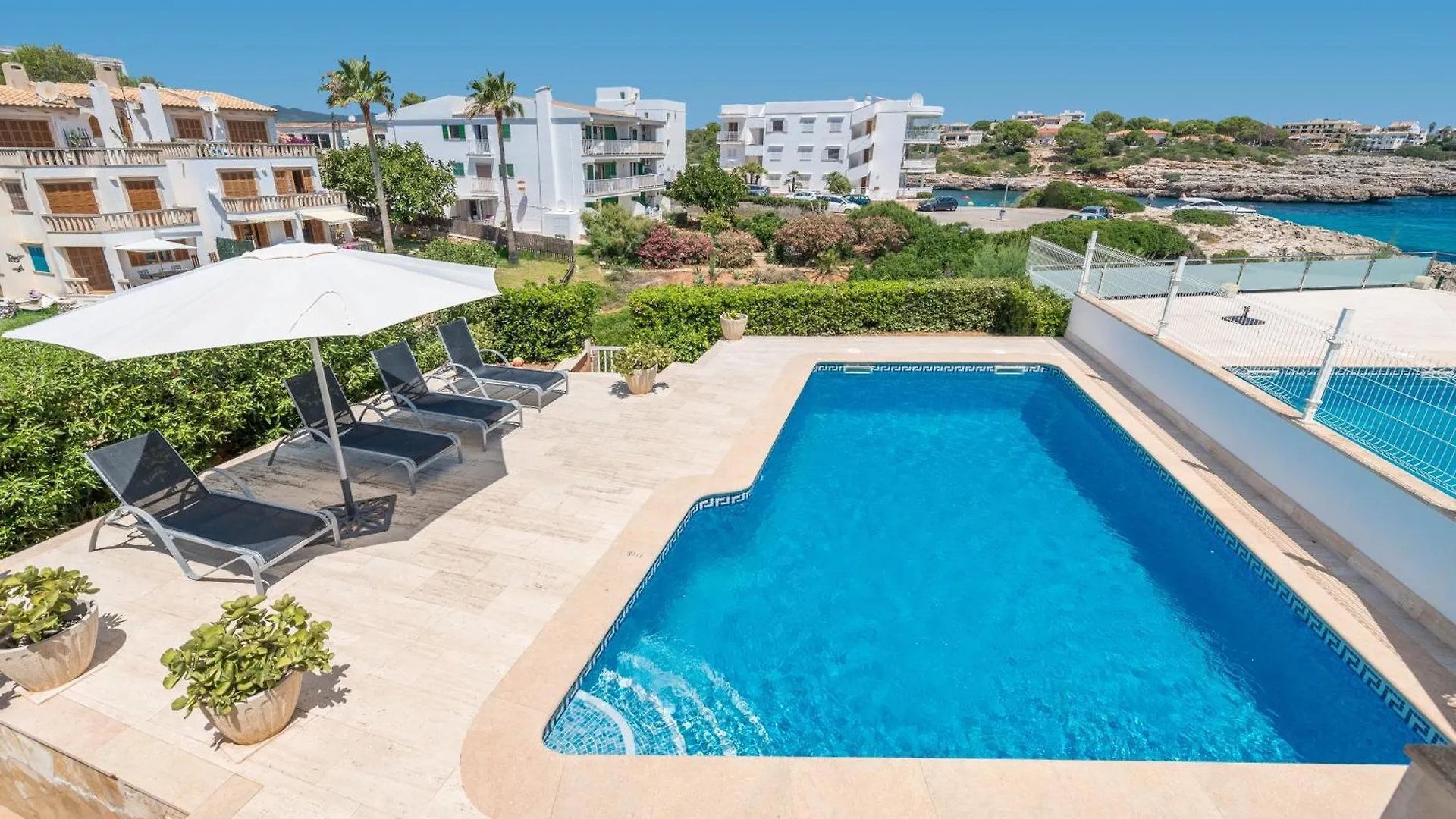 New! Villa With Sea View Very Close To Cala Marsal Beach Felanitx 0*,  Španělsko